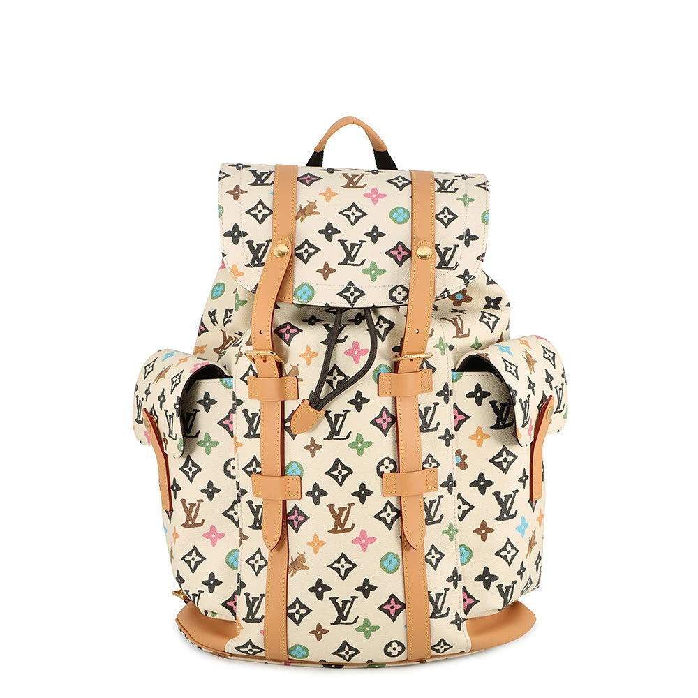 Louis Vuitton Monogram Craggy Christopher Backpack Bag